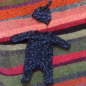 STARRY NIGHT FOOTIE PAJAMAS